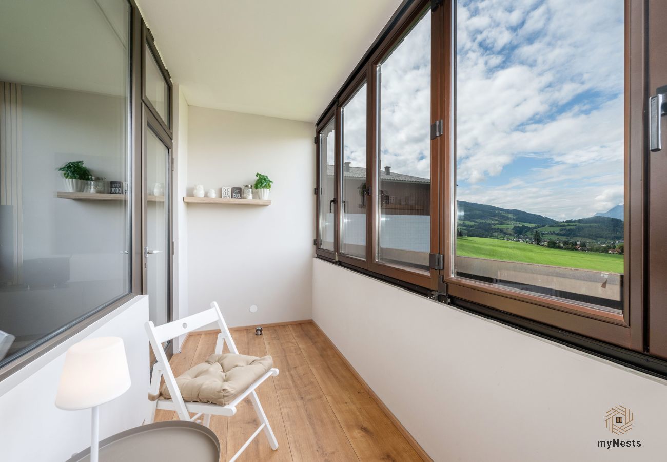 Apartment in Aigen im Ennstal - The View - Grimming Panorama