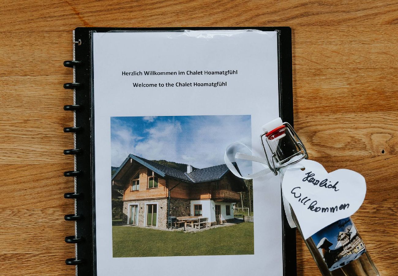 Ferienhaus in Haus im Ennstal - Chalet Hoamatgfühl