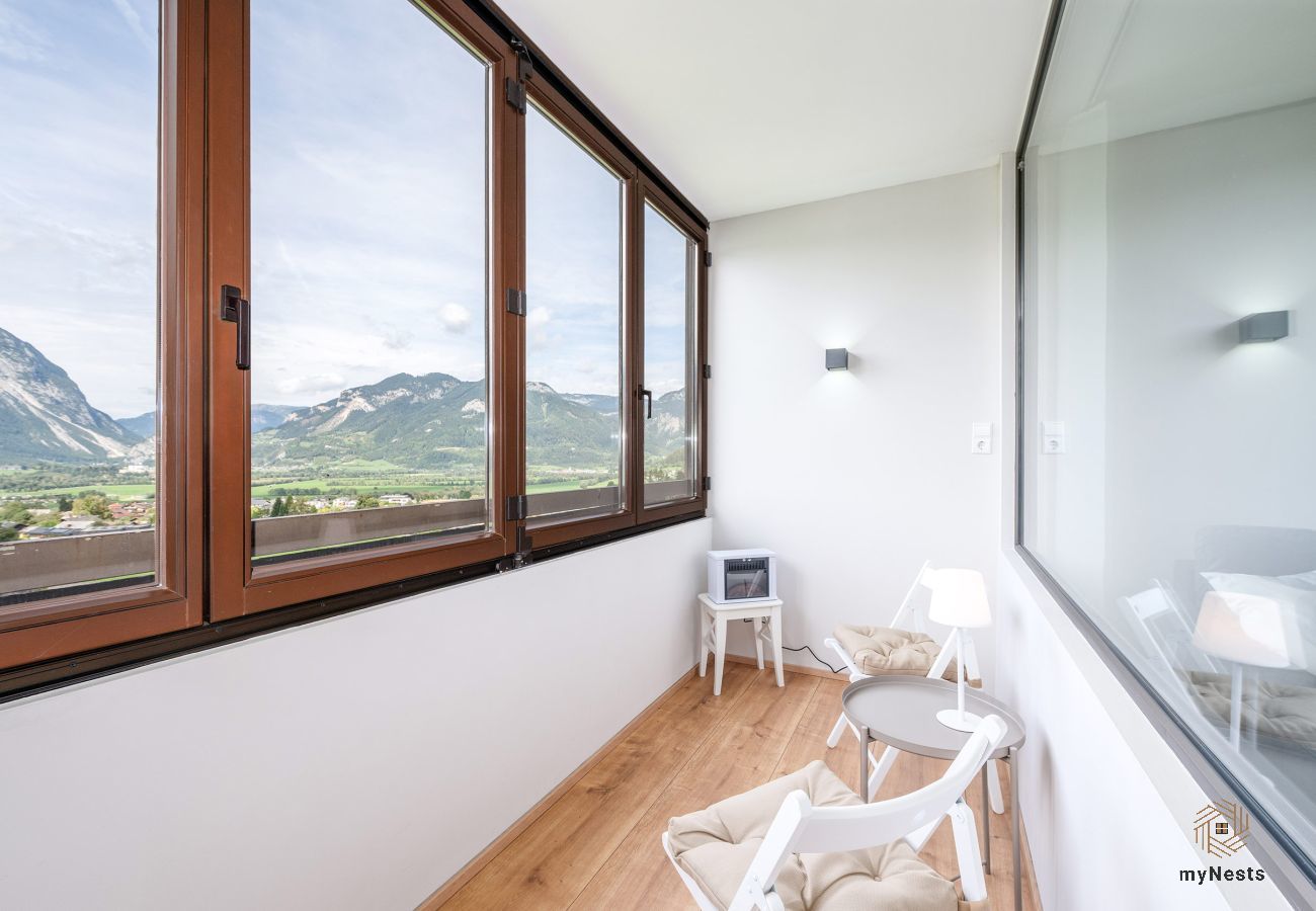Ferienwohnung in Aigen im Ennstal - The View - Grimming Panorama